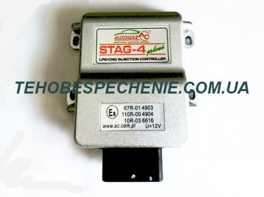ECU-электронный блок управления сиcтемы EURO 4, STAG-4 PLUS, ISA-2, для 4-х цил. двигателя