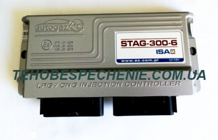 ECU-электронный блок управления сиcтемы EURO 4, STAG-300-6, ISA-2, для 6-ти цил. двигателя