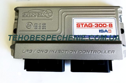 ECU-электронный блок управления сиcтемы EURO 4, STAG-300-8, ISA-2, для 8-ми цил. двигателя