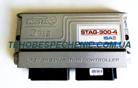 ECU-электронный блок управления сиcтемы EURO 4, STAG-300-4, ISA-2, для 4-х цил. двигателя